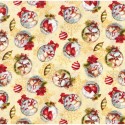 Tessuto Americano Woodland Holiday by Lisa Audit All Over Medio
