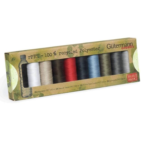 Cucirino rPET Poliestre Riciclato - Pastello