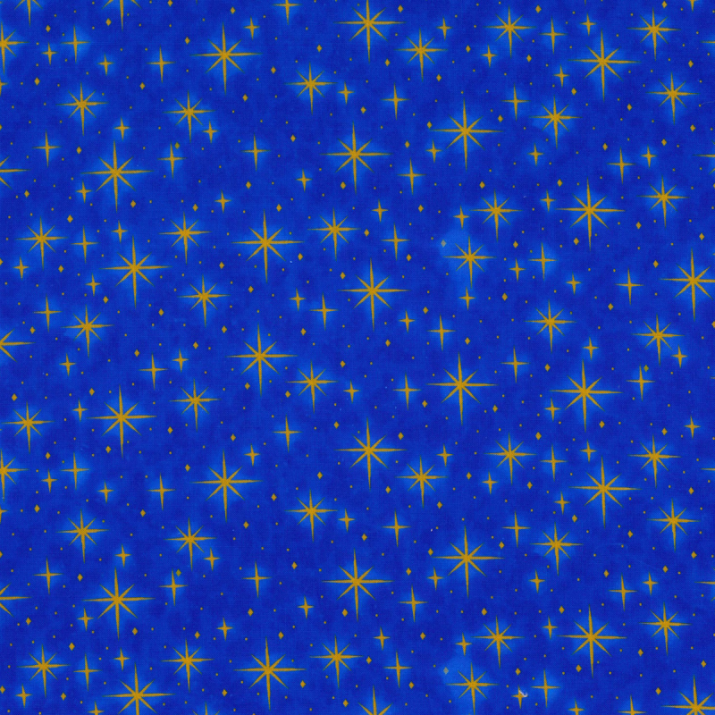 Tessuto americano A King is Born - Stars - Royal