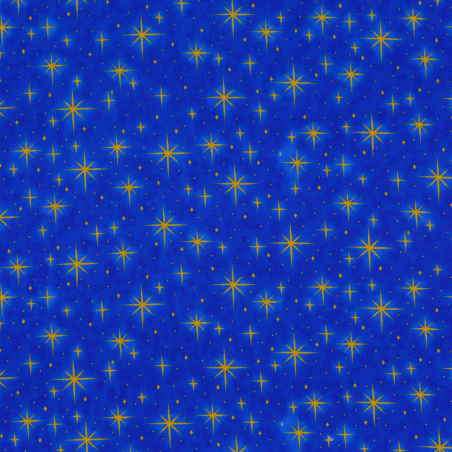 Tessuto americano A King is Born - Stars - Royal