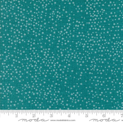 Tessuto Americano Dotty Thatched Turquoise by Robin Pickens