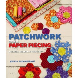Patchwork con il paper piecing di Jessica Alexandrakis